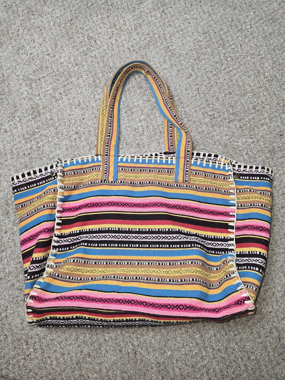 Free People Muche Et Muchette Southwestern Print Tote Bag